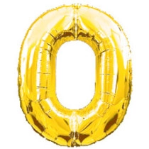 0 Цифра ЗОЛОТО 13733-01 Фольга Anagram