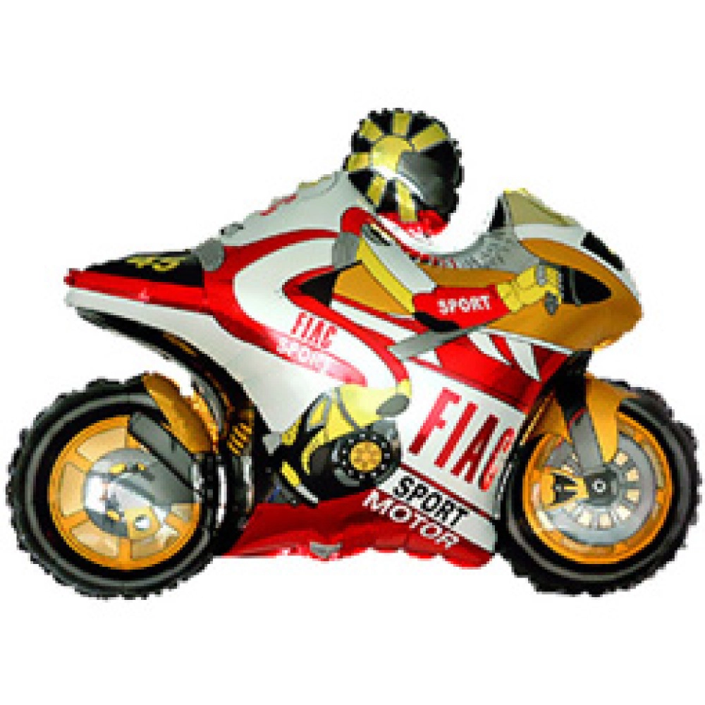 Мотобайк 901666 Фольга помаранчевий