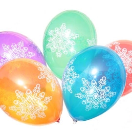 12 кристал ас. з мал. "СНІЖИНКА" (велика) (100шт/уп)