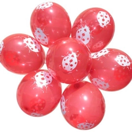 12 кристал 42 червоний з мал. "СОНЕЧКО комаха" (100шт/уп) РОЗПРОДАЖ