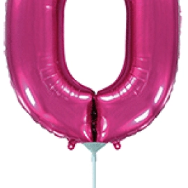 Цифра 0 Міні Flexmetal ФУКСІЯ (902760F) з клапаном