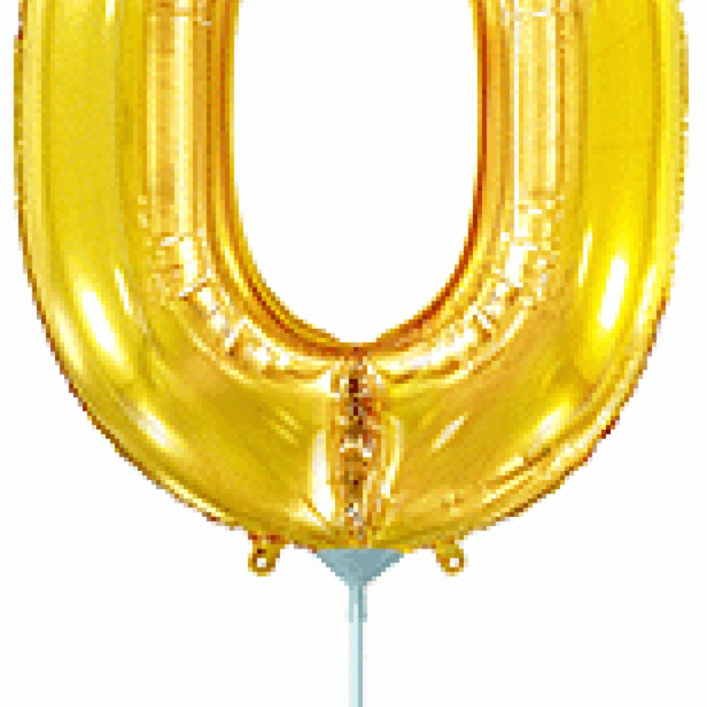 Цифра 0 Міні Flexmetal ЗОЛОТО (902760O) з клапаном