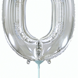 Цифра 0 Міні Flexmetal СРІБЛО (902760P) з клапаном