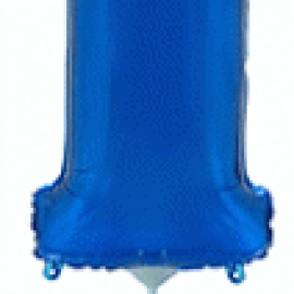 Цифра 1 Міні Flexmetal СИНЯ (902761A) з клапаном