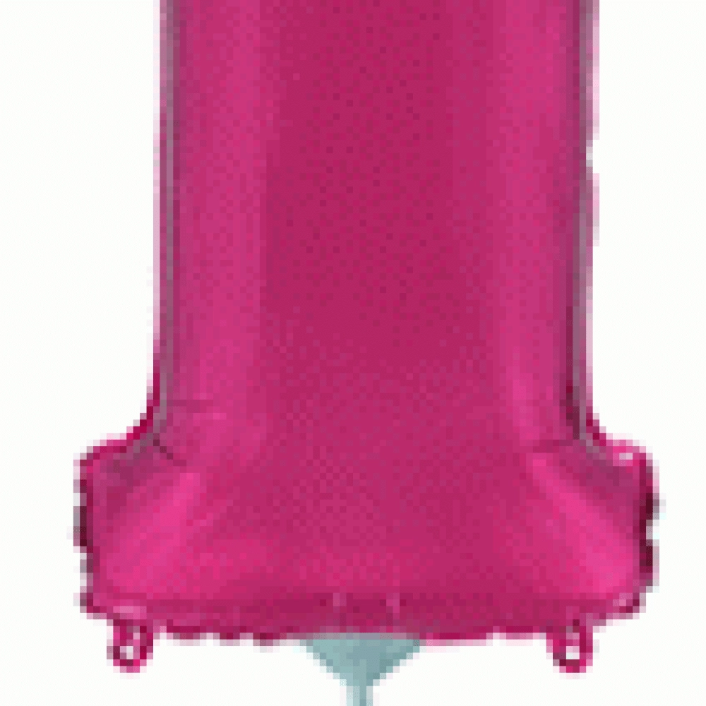 Цифра 1 Міні Flexmetal ФУКСІЯ (902761F) з клапаном