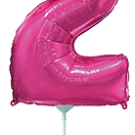 Цифра 2 Міні Flexmetal ФУКСІЯ (902762F) з клапаном
