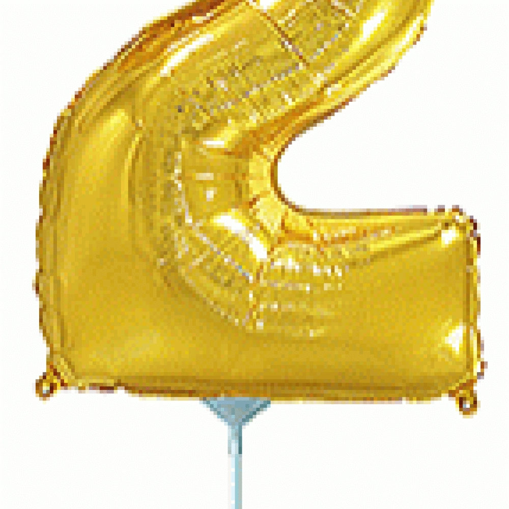 Цифра 2 Міні Flexmetal ЗОЛОТО (902762O) з клапаном