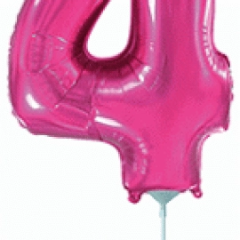 Цифра 4 Міні Flexmetal ФУКСІЯ (902764F) з клапаном