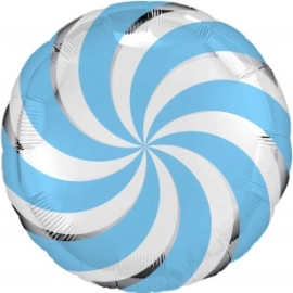 758878 18* круг  з малюнком Льодяник блакитний Agura