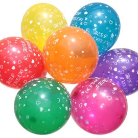 12 кристал ас. з мал. "Я ТЕБЯ ЛЮБЛЮ" (100шт/уп) РОЗПРОДАЖ