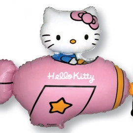 Кошеня КІТТІ в літаку 901720 Фольга рожева