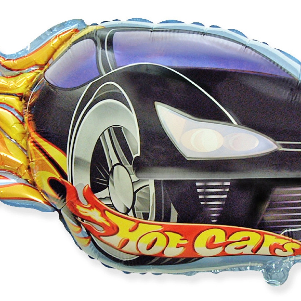 Гоночна тачка чорна 901748 Фольга