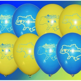 10 пастель 10(09) та 02 з мал. "Я люблю Україну" (100шт/уп)