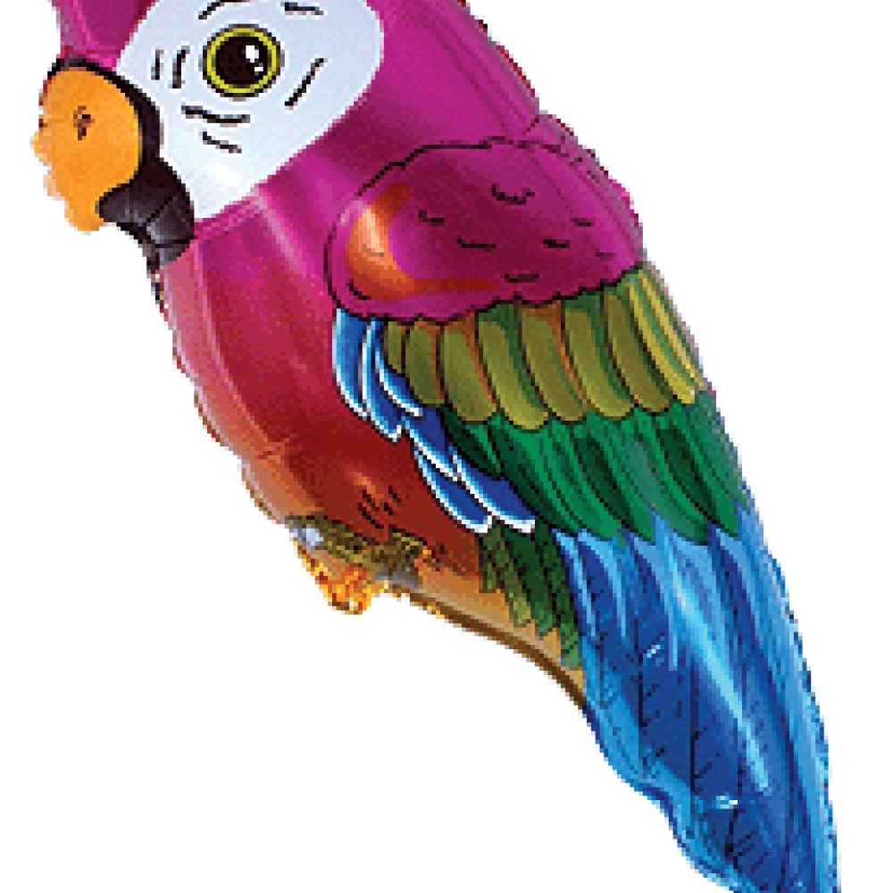 Папуга Супер міні *14 902556 Фольга