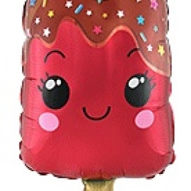 Щасливе Ескімо міні 13"/33 * 902802R * червоний Фольга