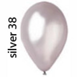 10" металік 38 срібний (GM90)