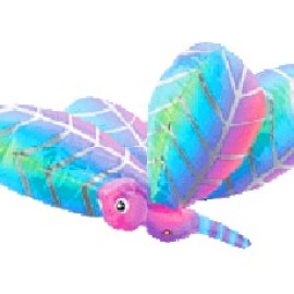 Бабка (комаха) 3D 07645-01 Фольга Anagram