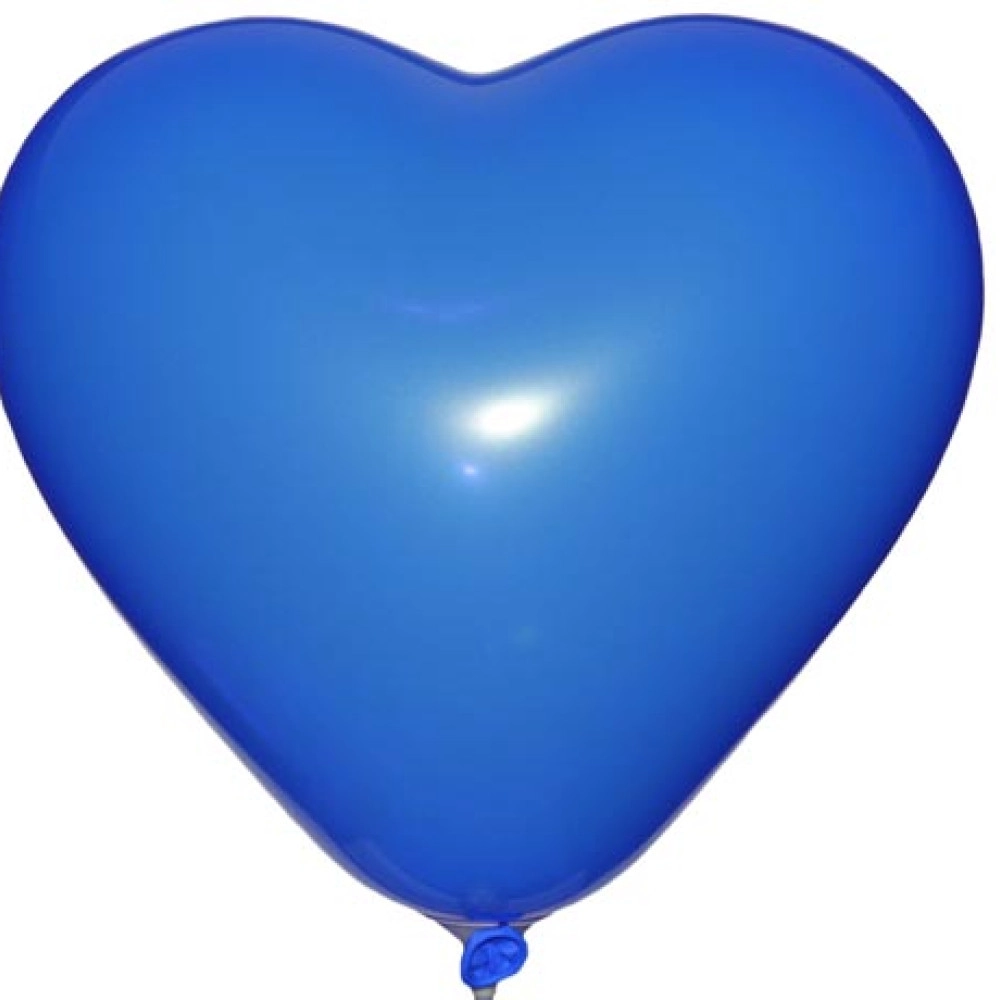 Серце 10" пастель 10 синій (CR/10)