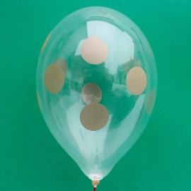 12 кристал 00 прозорий з мал. "ПОЛЬКА золото" (100шт/уп)