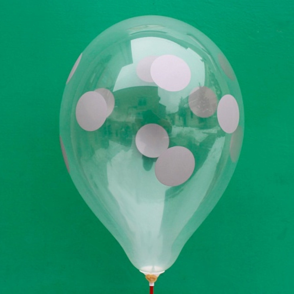 12 кристал 00 прозорий з мал. "ПОЛЬКА срібло" (100шт/уп)