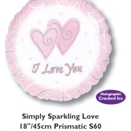 А-17153-02 круг 18" S55 з мал. "I love you" (Anagram)