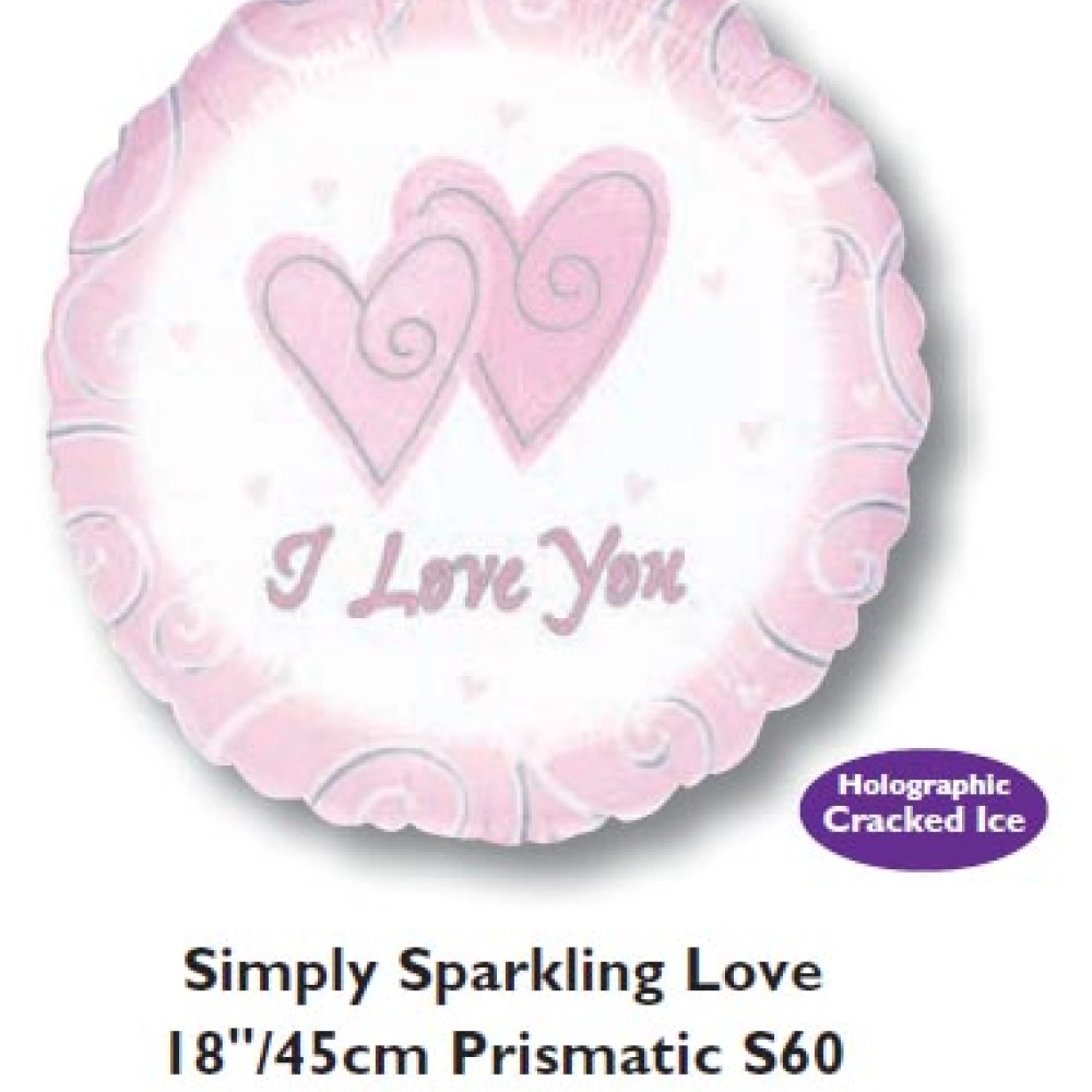 А-17153-02 круг 18" S55 з мал. "I love you" (Anagram)