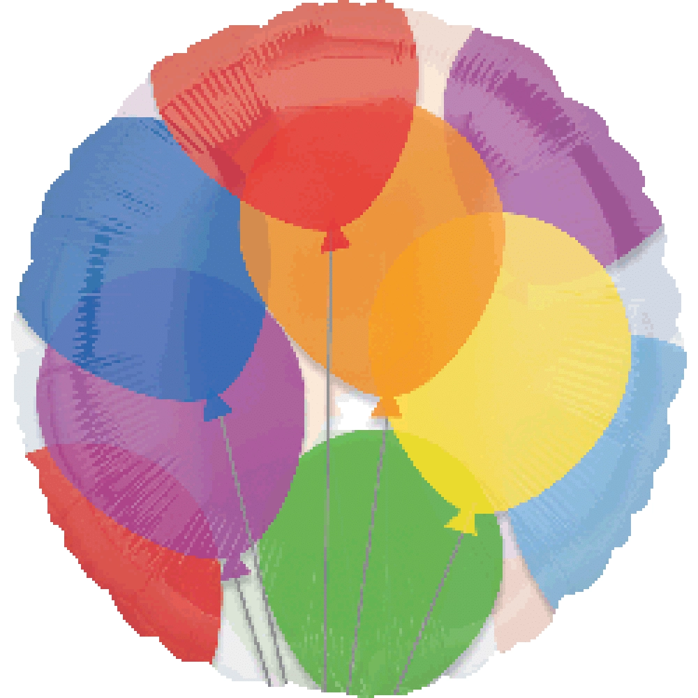 А-21957-02 круг 18" S50 з мал. "Кульки" ДЕКО (Anagram)