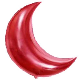 Місяць 901555 Фольга червоний Распродажа