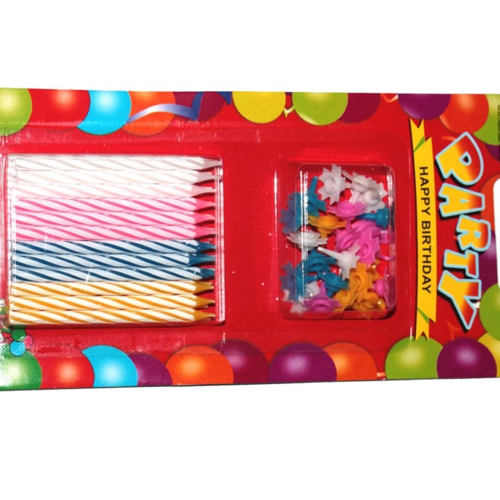 Свічки декоративні, 24 шт