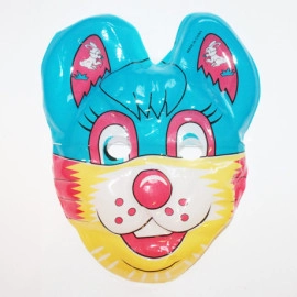 Маска дитяча ЗАЄЦЬ з маленькими вухами, 1 шт