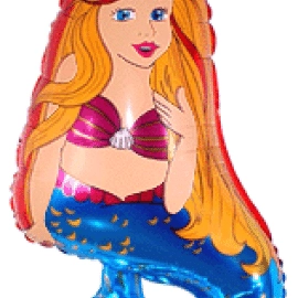 Русалка міні *14 902541 Фольга