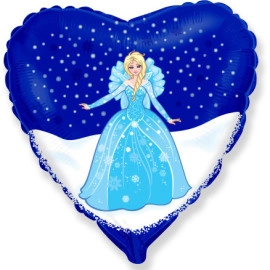 201703 Серце 18" Принцеса Ельза