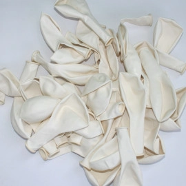 10" пастель білий  (white) КИТАЙ