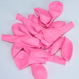 12" пастель РОЖЕВИЙ (Pink ) КИТАЙ