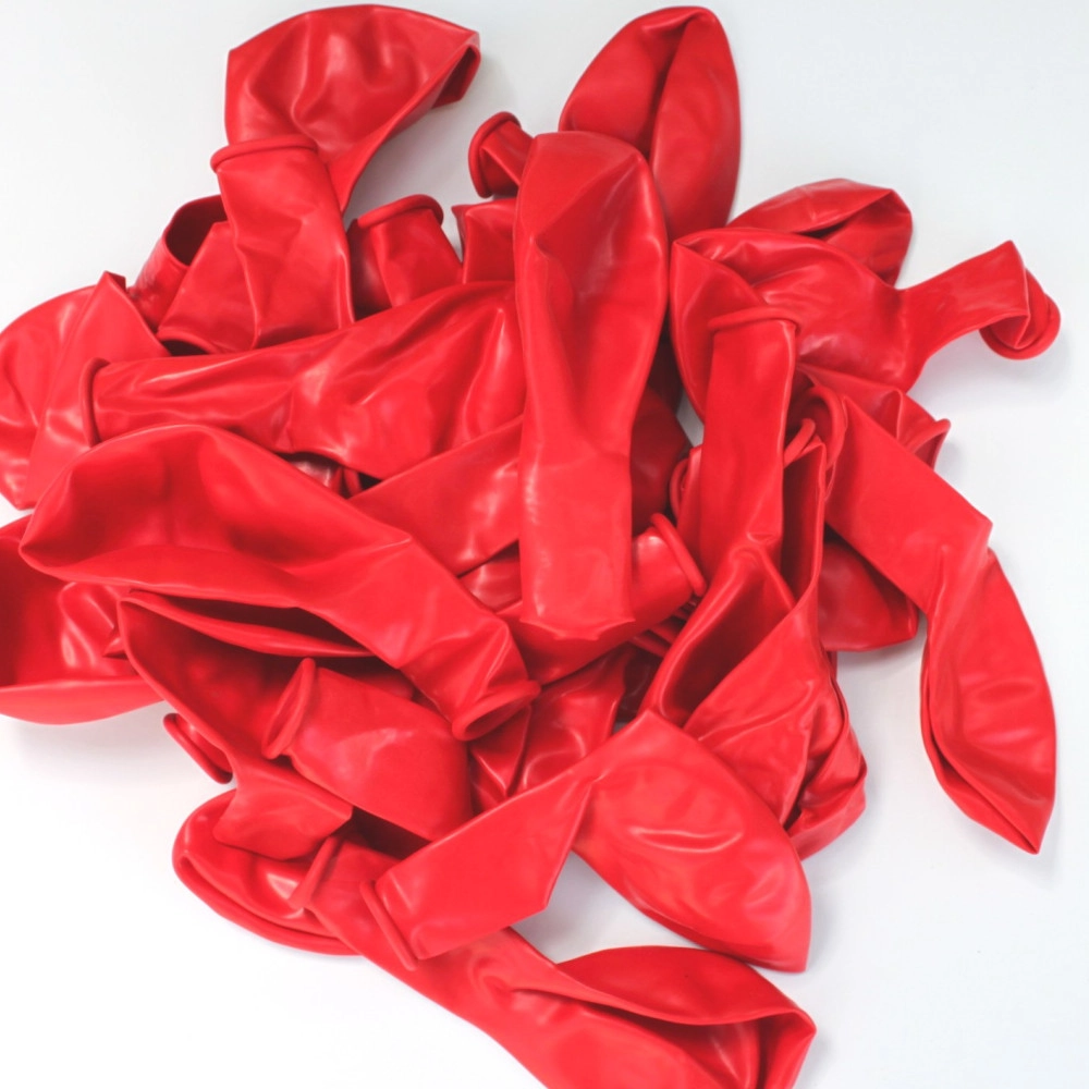 12" пастель ЧЕРВОНИЙ (red) КИТАЙ