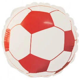 402506 Круг-міні  9* Фольга М"яч червоний