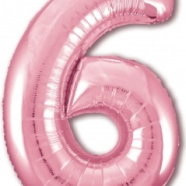 Цифра 6 Slim Agura Фламінго (102 см / 40') 755402