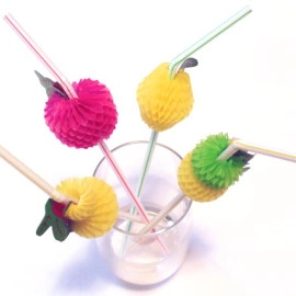 Трубочка коктейльна "Фрутто" (1 уп x 50шт) 1 шт.