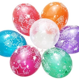 12 кристал ас. з мал. "КОМЕТИ" (100шт/уп)