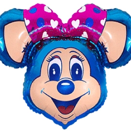 Лоллі маус супер  27/30* 901647 Фольга блакитний