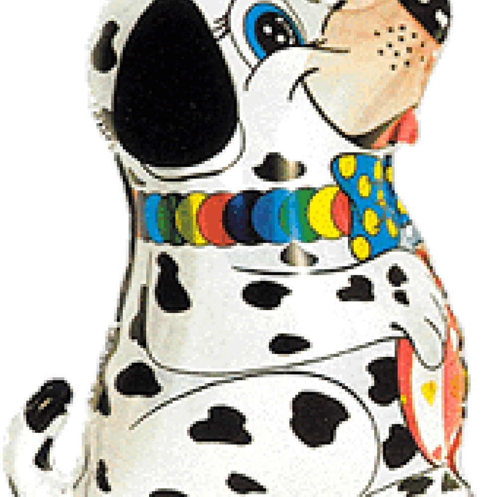 Долматинець з вушками 24/20* 901512 Фольга