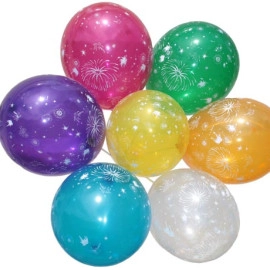 12 кристал ас. з мал. "САЛЮТ" дрібний (100шт/уп) РОЗПРОДАЖ