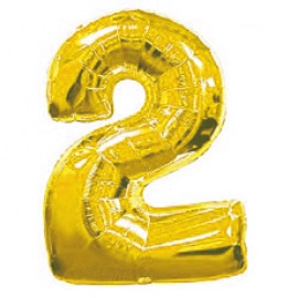 Цифра 2 Flexmetal ЗОЛОТО (901762 O)