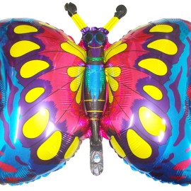 Метелик міні *14 902604 Фольга блакитна