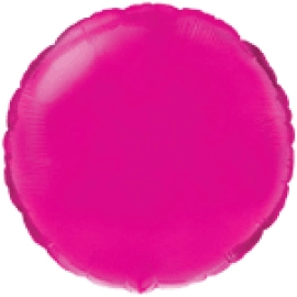 18" круг б/м фуксія (малиновий) 401500 F фольга