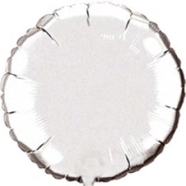 18" круг б/м срібний 401500 Р фольга