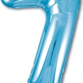 Цифра 7 Slim Agura холодний блакитний(102 см / 40') 755327