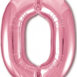 Цифра 0 Slim Agura Фламінго (102 см / 40') 755358