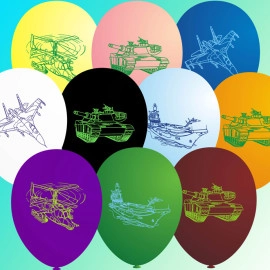 12 пастель ас. з мал. "Армія" (100шт/уп)