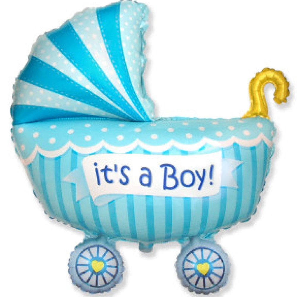 Коляска для хлопчика 901740 Фольга